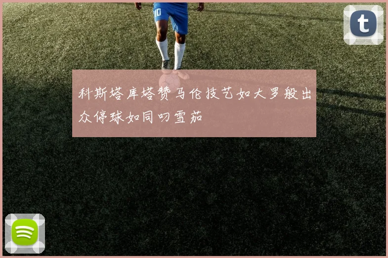 科斯塔库塔赞马伦技艺如大罗般出众停球如同叼雪茄